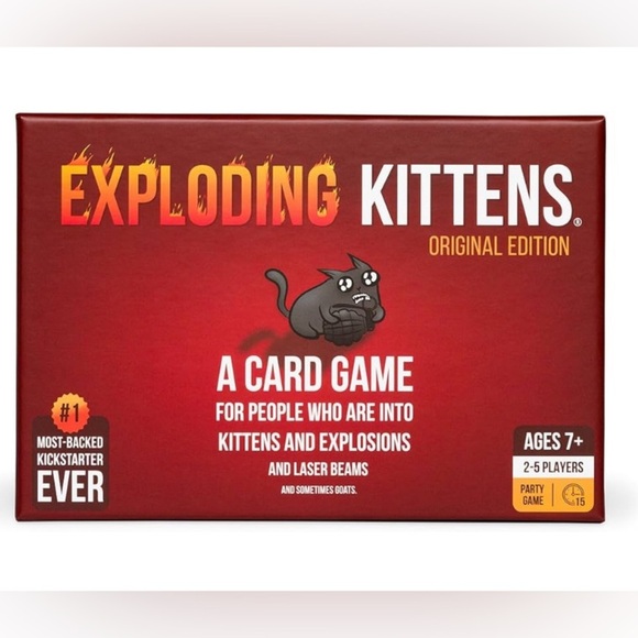 Exploding Kittens Card Game - Picture 1 of 7